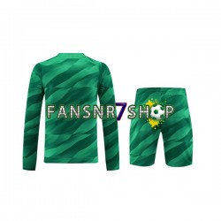 Paris Saint-Germain fußball trikot Torhüter Kinder Heim 2023-2024 Langarm