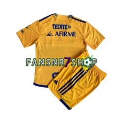 UANL Tigres fußball trikot Kinder Heim 2023-2024 Kurzarm