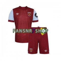 West Ham United fußball trikot Kinder Heim 2023-2024 Kurzarm