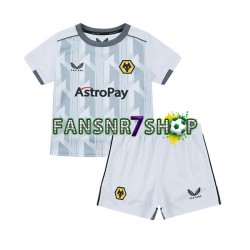 Wolverhampton Wanderers fußball trikot Kinder Ausweich 2023-2024 Kurzarm
