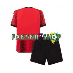 AC Mailand fußball trikot Kinder Heim 2023-2024 Kurzarm