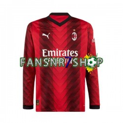 AC Mailand fußball trikot Herren Heim 2023-2024 Langarm