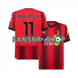 AC Mailand fußball trikot Ibrahimovic 11 Herren Heim 2023-2024 Kurzarm