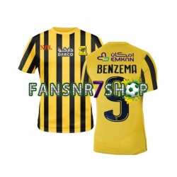 Al-Ittihad fußball trikot FC Benzema 9 Herren Heim 2022-2023 Kurzarm