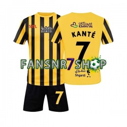 Al-Ittihad fußball trikot FC Kante 7 Kinder Heim 2022-2023 Kurzarm