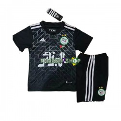 Algerien fußball trikot Schwarz 2023-2024 Kurzarm