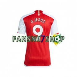 Arsenal fußball trikot Gabriel Jesus 9 Herren Heim 2023-2024 Kurzarm