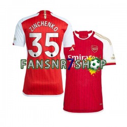 Arsenal fußball trikot Oleksandr Zinchenko 35 Herren Heim 2023-2024 Kurzarm