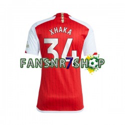 Arsenal fußball trikot Xhaka 34 Herren Heim 2023-2024 Kurzarm