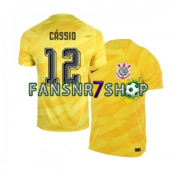 Corinthians fußball trikot Cassio 12 Torhüter Herren Auswärts 2023-2024 Kurzarm