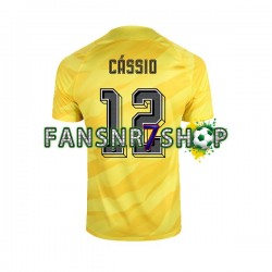 Corinthians fußball trikot Cassio 12 Torhüter Herren Auswärts 2023-2024 Kurzarm