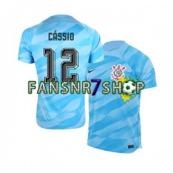 Corinthians fußball trikot Cassio 12 Torhüter Herren Heim 2023-2024 Kurzarm