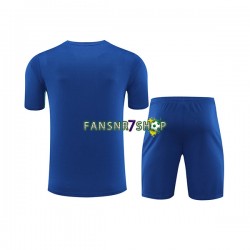 FC Barcelona Trainingsshirt + Kurze Hose Blau 2023-2024
