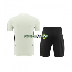 Deutschland Trainingsshirt + Kurze Hose Weiß 2023-2024