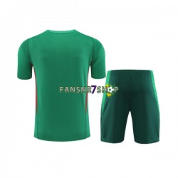 Mexiko Trainingsshirt + Kurze Hose Grün 2023-2024