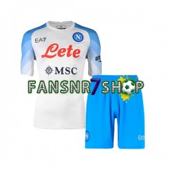 SSC Neaples fußball trikot Kinder Auswärts 2022-2023 Kurzarm