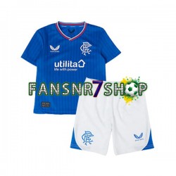 Rangers fußball trikot Kinder Heim 2023-2024 Kurzarm