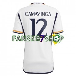 Real Madrid fußball trikot Camavinga 12 Herren Heim 2023-2024 Kurzarm
