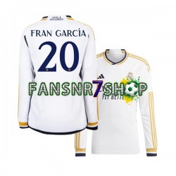 Real Madrid fußball trikot Fran Garcia 20 Herren Heim 2023-2024 Langarm