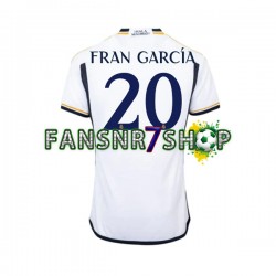 Real Madrid fußball trikot Fran Garcia 20 Herren Heim 2023-2024 Kurzarm