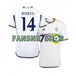 Real Madrid fußball trikot JOSELU 14 Herren Heim 2023-2024 Kurzarm