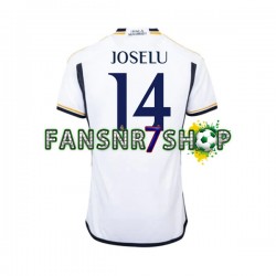 Real Madrid fußball trikot JOSELU 14 Herren Heim 2023-2024 Kurzarm