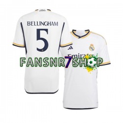 Real Madrid fußball trikot Jude Bellingham 5 Herren Heim 2023-2024 Kurzarm