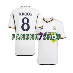 Real Madrid fußball trikot Kroos 8 Herren Heim 2023-2024 Kurzarm