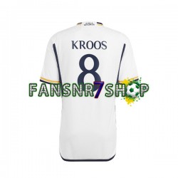 Real Madrid fußball trikot Kroos 8 Herren Heim 2023-2024 Kurzarm