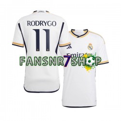 Real Madrid fußball trikot Rodrygo Goes 11 Herren Heim 2023-2024 Kurzarm