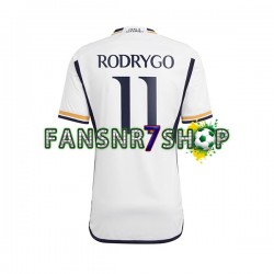 Real Madrid fußball trikot Rodrygo Goes 11 Herren Heim 2023-2024 Kurzarm