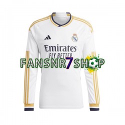 Real Madrid fußball trikot Vinicius Junior 7 Kinder Heim 2023-2024 Langarm