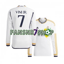 Real Madrid fußball trikot Vinicius Junior 7 Herren Heim 2023-2024 Langarm