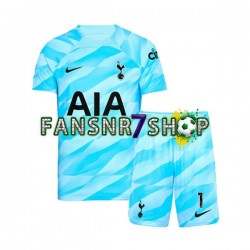 Tottenham Hotspur fußball trikot Hugo Lloris 1 Torhüter Kinder Heim 2023-2024 Kurzarm