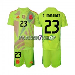 Argentinien fußball trikot Emiliano Martinez 23 Torhüter Kinder Auswärts 2024 Kurzarm