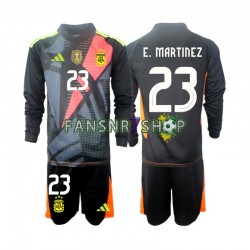 Argentinien fußball trikot Emiliano Martinez 23 Torhüter Kinder Heim 2024 Langarm