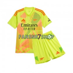 Arsenal fußball trikot Torhüter Kinder Heim 2024-2025 Kurzarm