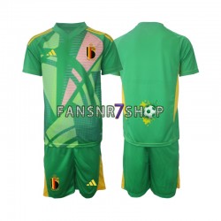 Belgien fußball trikot Euro 2024 Torhüter Kinder Ausweich Kurzarm