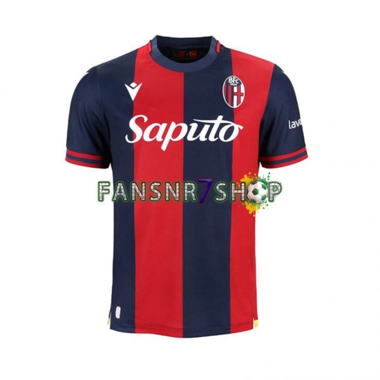 fußball trikot Bologna Herren Heim 2024-2025 Kurzarm
