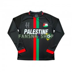 Club Deportivo Palestino fußball trikot Center Stripre Herren Heim 2024-2025 Langarm