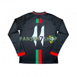 Club Deportivo Palestino fußball trikot Center Stripre Herren Heim 2024-2025 Langarm