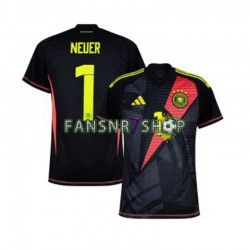 Deutschland fußball trikot Euro 2024 Manuel Neuer 1 Torhüter Herren Heim Kurzarm