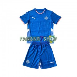 Island fußball trikot Kinder Heim 2024 Kurzarm