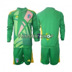 Italien fußball trikot Euro 2024 Torhüter Kinder Auswärts Langarm