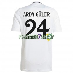 Real Madrid fußball trikot ARDA GULER 24 Herren Heim 2024-2025 Kurzarm