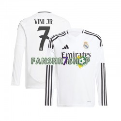 Real Madrid fußball trikot Vinicius Junior 7 Herren Heim 2024-2025 Langarm