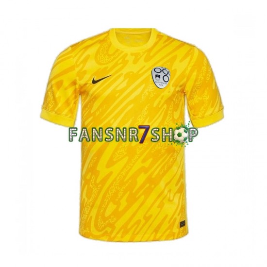 Slowenien fußball trikot Euro 2024 Torhüter Herren Heim Kurzarm