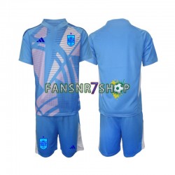 Spanien fußball trikot Euro 2024 Torhüter Kinder Heim Kurzarm