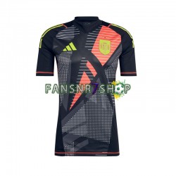 Spanien fußball trikot Euro 2024 Torhüter Herren Heim Kurzarm