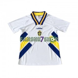 Schweden fußball trikot Herren Auswärts Retro 1994 Kurzarm